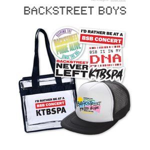 Backstreet boys BSB VIP package concert merchandise